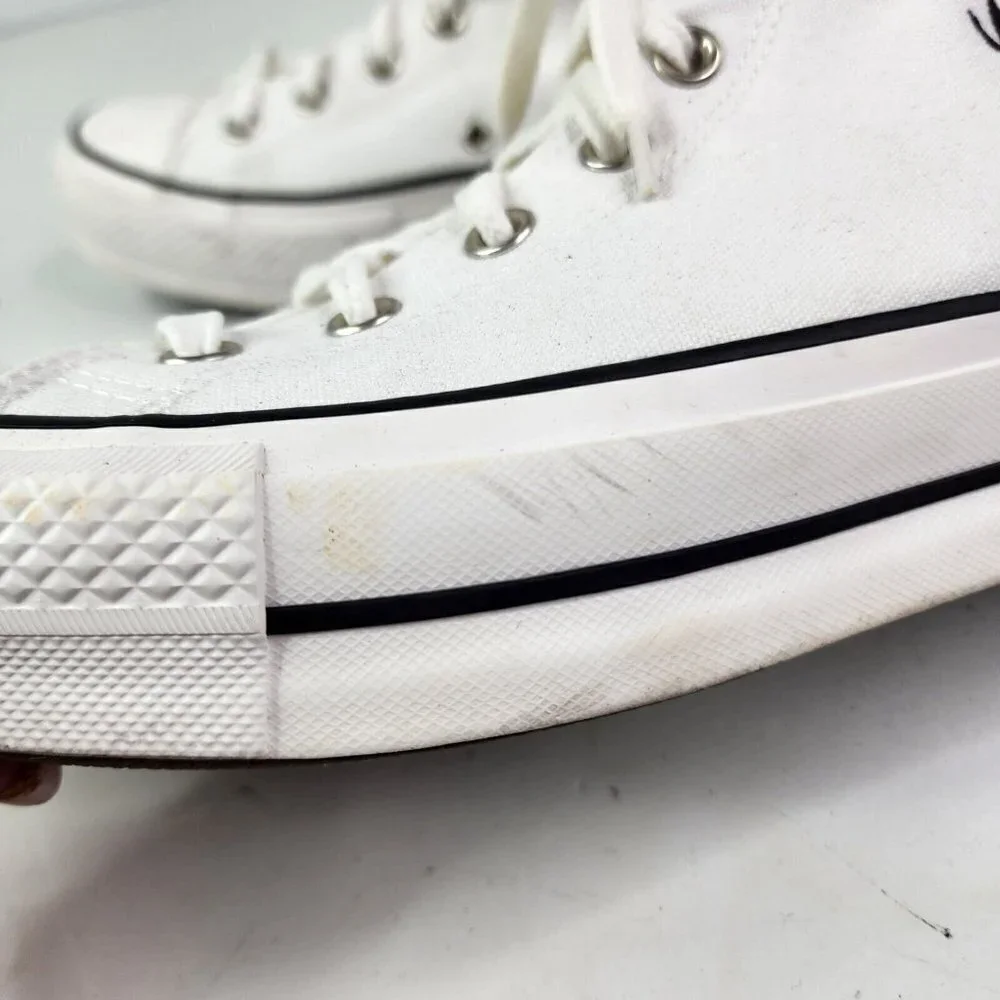 Women’s Converse Chuck Taylor All Star High Lift Made With Love Size 9.5 571119C